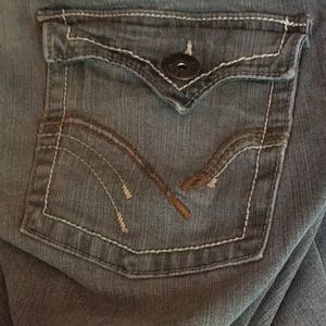 Juniors Lei size 13 crop gray jeans